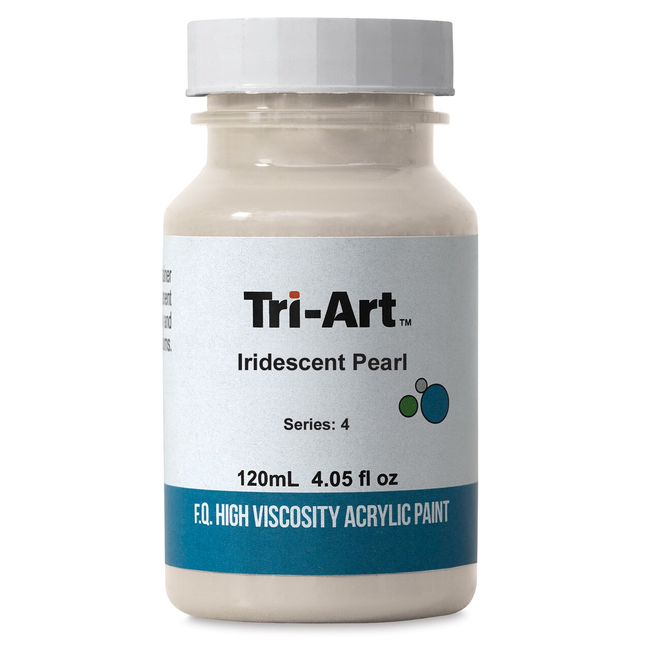 Tri-Art High Viscosity Artist Acrylic - Iridescent Pearl, 120 ml jar